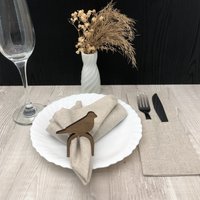 Набор различных предметов ОМурМебель Птичка (6шт, серый)