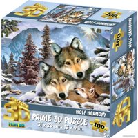 Пазл Prime 3D Super 3D Волчья гармония 15029 (500 эл)