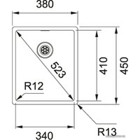 Кухонная мойка Franke Box BXX 210/110–34 127.0453.653