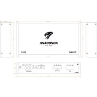 Автомобильный усилитель DL Audio Anaconda 1.800