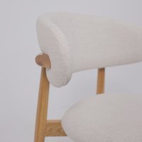 Стул Оримэкс Дэвид (бежевый фактурный велюр Danco 100/дуб)