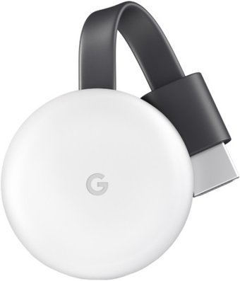 Смарт-приставка Google Chromecast 2018 (белый)