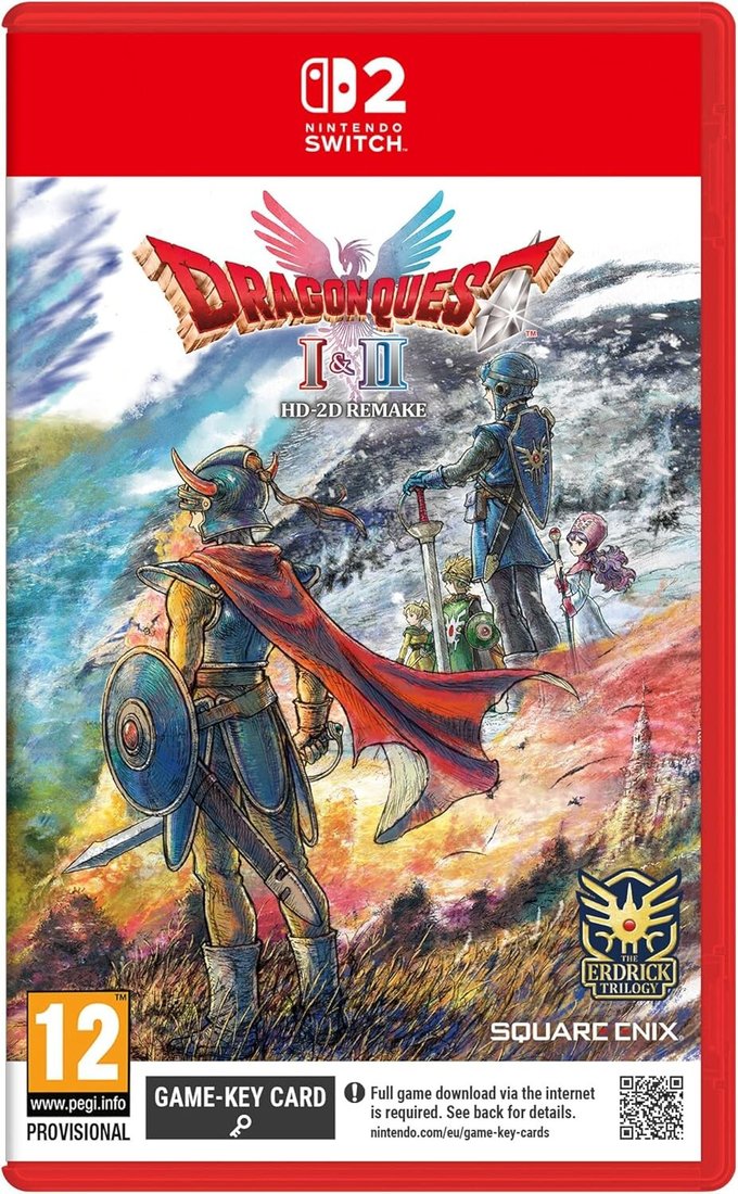 Dragon Quest I & II HD-2D Remake для Nintendo Switch 2