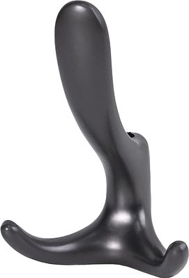 Крючок мебельный Lemax Roma двухрожковый (графит)