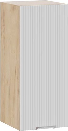 

Шкаф навесной Трия Кимберли 1ВВ3 с одной дверью (дуб крафт золотой/сноу)