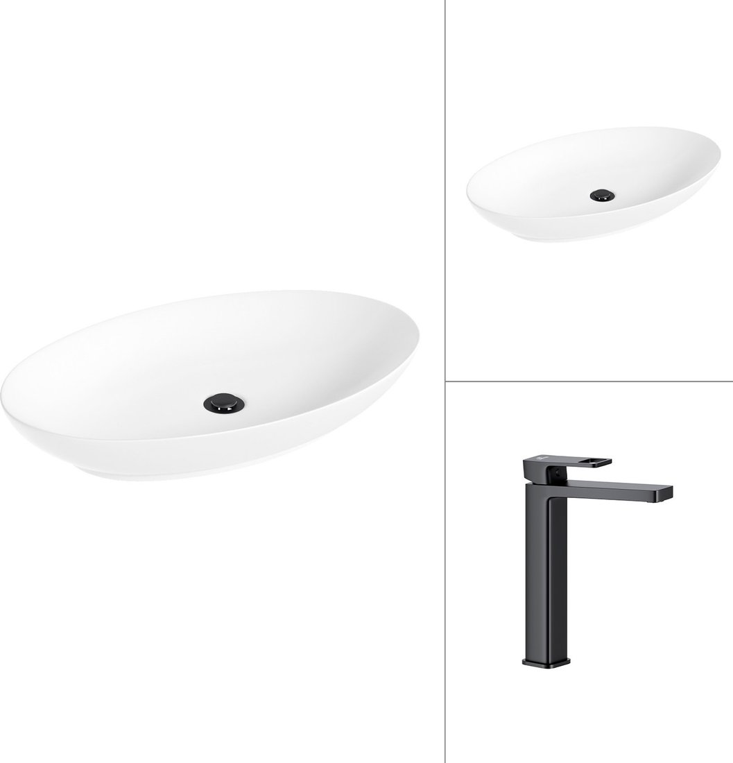 

Умывальник Lauter 21571 + Cascade 21СК0655BS