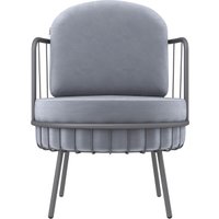 Диван Sheffilton SHT-DS286 (стальной серый/каттара/графит муар)