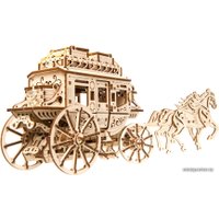 3Д-пазл Ugears Почтовый дилижанс