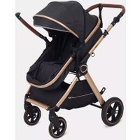 Универсальная коляска Rant Basic Roller Gold RA161 (2 в 1, black)