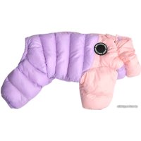 Комбинезон для животных Puppia Ultra Light Pastel PAUD-JP1675-PK-M (розовый/сиреневый)