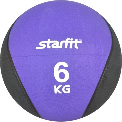 

Медбол Starfit GB-702 6 кг (фиолетовый)