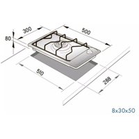 Варочная панель DeLonghi AV 23.1 ASV CD