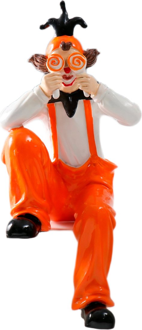 Статуэтка Sima-Land Клоун с леденцами, сидит 9837960