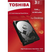 Жесткий диск Toshiba P300 3TB [HDWD130EZSTA] в Бресте