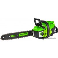 Аккумуляторная пила Greenworks GD60CS40K2 (с АКБ 2 Ah)