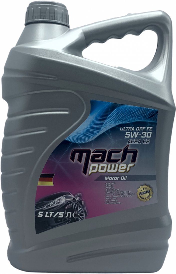 

Моторное масло MachPower Ultra DPF FE 5W-30 C2 5л
