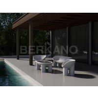 Садовый диван Berkano Slon 250_015_12 (бежевый/кофейный)