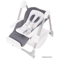 Высокий стульчик Martin Noir Tody Lux (feather gray) 0+
