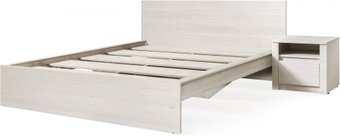 Кровать Рэйгрупп РГK 175.4x79.9x204.2 РГК BR (дуб бордолайт)