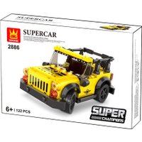 Конструктор Wange Спорткар - 86 143662 (122эл)
