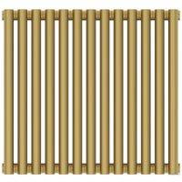 Стальной трубчатый радиатор Сунержа Эстет-11 500х585 13 секций (матовое золото)