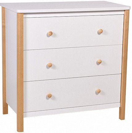 

Детский комод Polini Kids Simple 3501 0002769.31 (белый/натуральный)