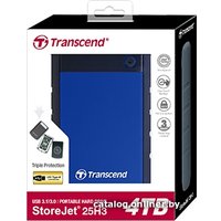 Внешний накопитель Transcend StoreJet 25H3 4TB (синий)