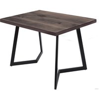 Кухонный стол Buro7 Уиллис 110 (классика, дуб мореный/черный)