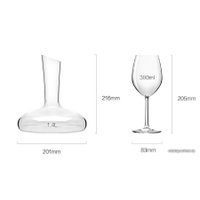 Набор бокалов для вина Circle Joy CJ-TZ04