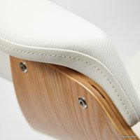 Стул TetChair Vimta mod.4021S (белый/натуральный/хром)