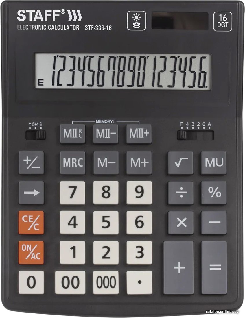 Бухгалтерский калькулятор Staff Plus STF-333-16 250417