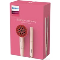 Набор фен + выпрямитель Philips 3000 Series BHP398/00
