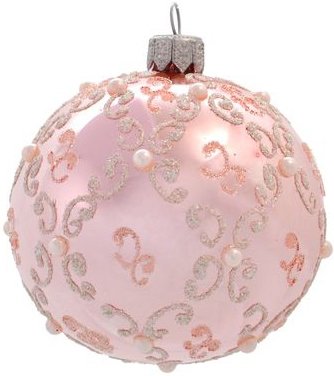 Елочная игрушка Орбитал Д-183-2 (розовый глянец) 200-012-4