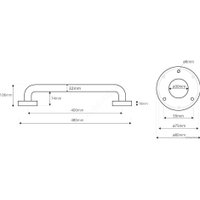 Поручень Bemeta Help 301100402