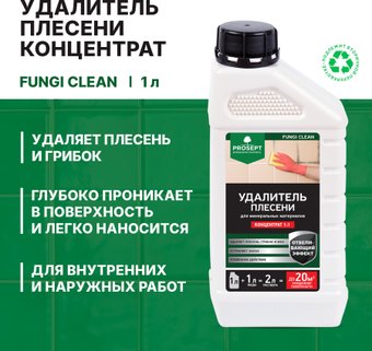 Средство для керамической плитки Prosept Fungi Clean Концентрат 1:1 (1 л)