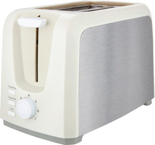 

Тостер CENTEK CT-1429 (бежевый/серебристый)