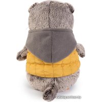Классическая игрушка Basik & Co Басик в желтой жилетке с серым капюшоном Ks25-058