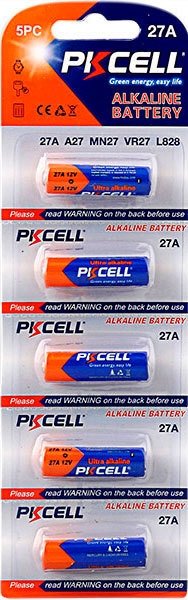 

Батарейка PKCELL Ultra Digital Alkaline 27A 12V 5 шт.