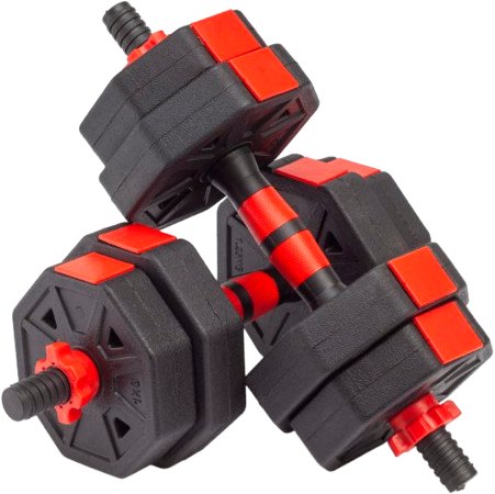 

Набор гантелей с грифом для штанги VictoryFit VF-DН100 2x5 кг