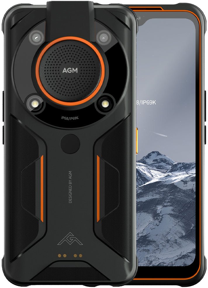 

Смартфон AGM Glory SE 8GB/128GB (черный/оранжевый)