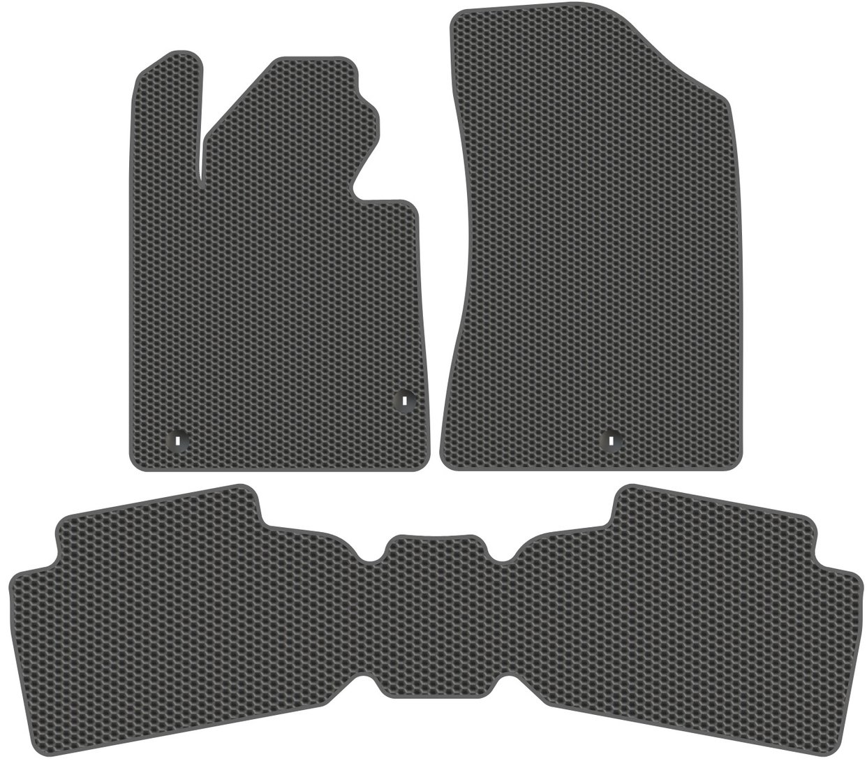 

Комплект ковриков для авто Alicosta Hyundai Sonata VIII (седан / DN8) 2019 - Н.В. задний цельный (серый)