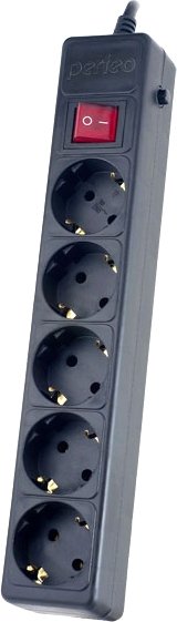 

Сетевой фильтр Perfeo PF-PP-5/3,0-B