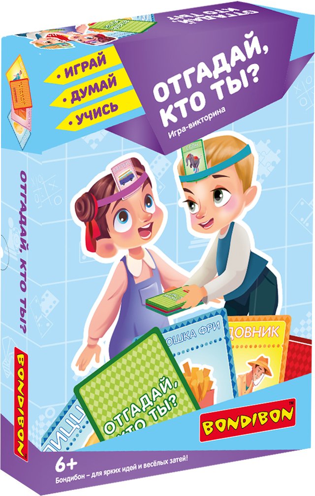 

Развивающая игра Bondibon Отгадай, кто ты ВВ4877
