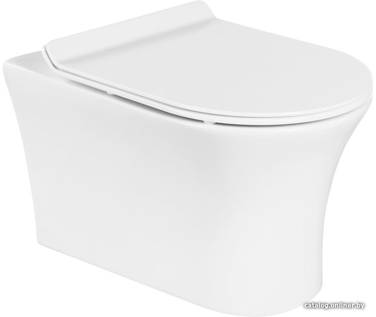 Унитаз подвесной BelBagno Ancona BB1224CHR-SM (без сиденья)
