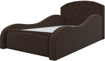 Кровать Mebelico Майя 140x70 (коричневый)
