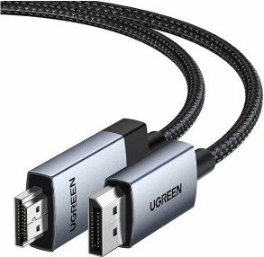 

Кабель Ugreen DP119 DisplayPort - HDMI 25491 (3 м, черный)