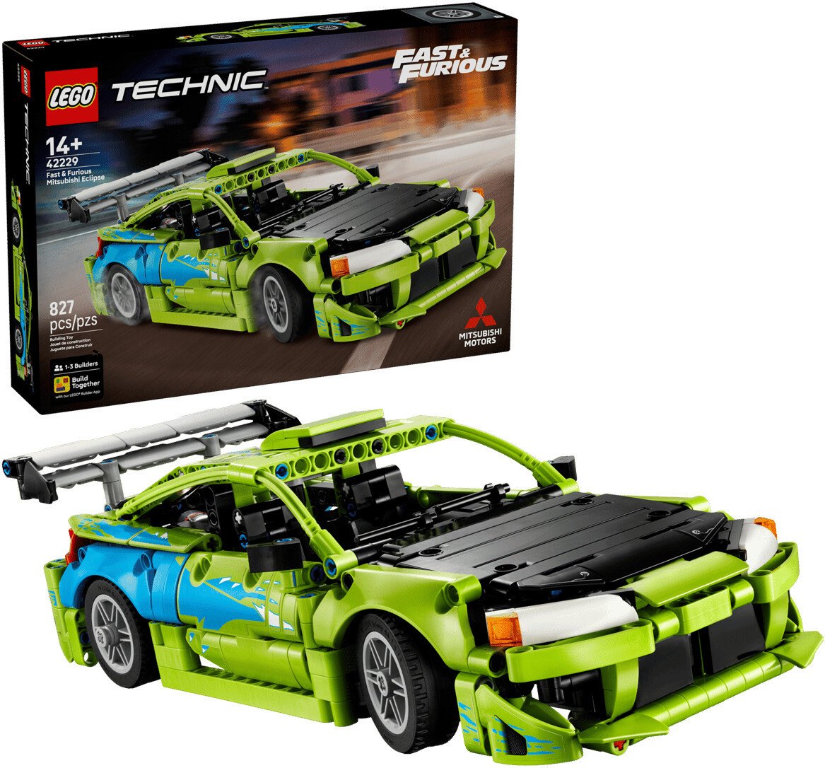 Конструктор LEGO Technic 42229 Fast and Furious Mitsubishi Eclipse
