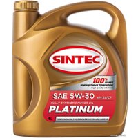 Моторное масло Sintec Platinum 5W-30 API SL/CF 4л