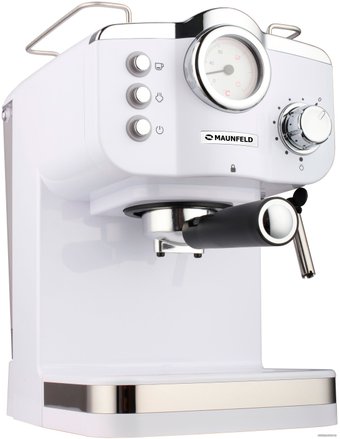 Рожковая кофеварка MAUNFELD MF-735WH Pro