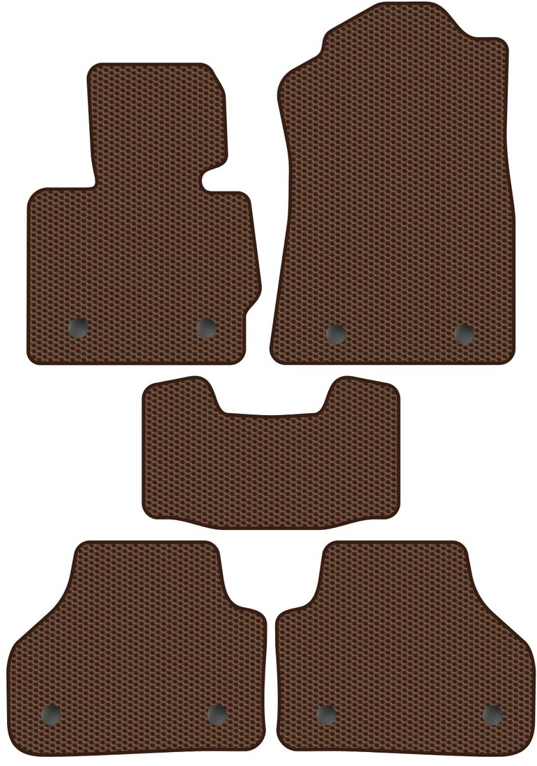 

Комплект ковриков для авто Alicosta BMW X3 II (suv / F25) 2010 - 2017 (коричневый, сота)